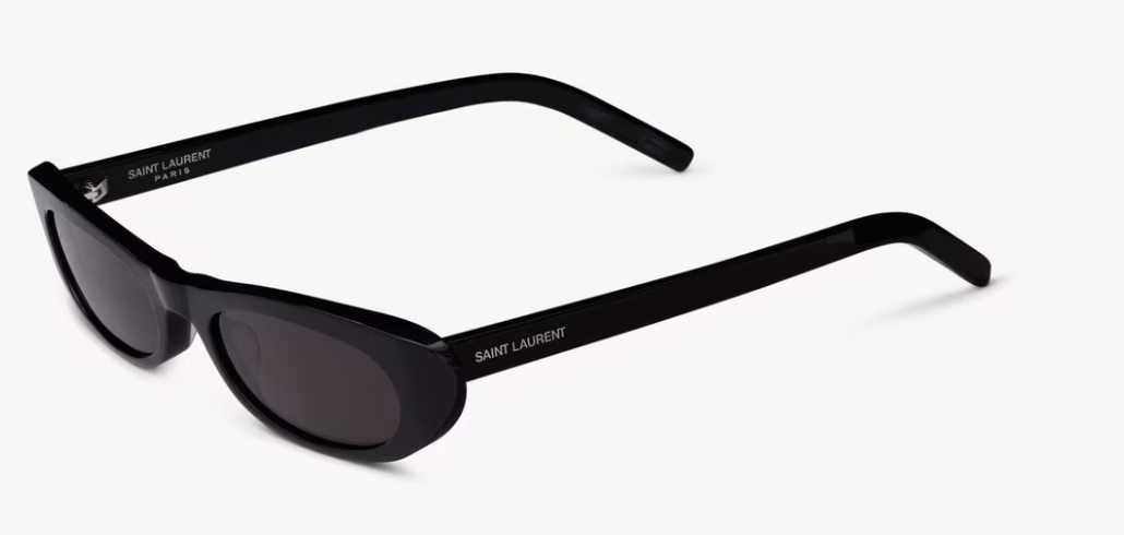 Saint Laurent, SL557 SHADE, 001 BLACK, 53